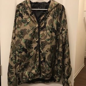 Forever 21 Floral Camo Jacket